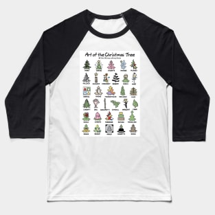 Art of the Christmas Tree Baseball T-Shirt